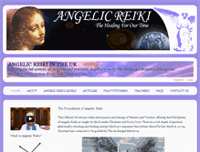 Tablet Screenshot of angelic-reiki.org